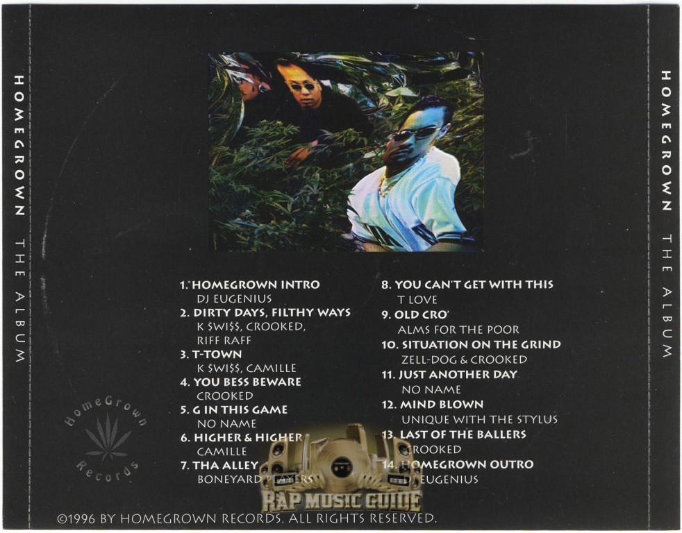 Homegrown - The Album Volume One: CD | Rap Music Guide